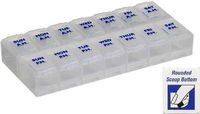 5 Pack of AM/PM 7 Day Pill Organizer