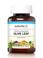 Eclectic Olive Leaf Cog Freeze Dried Vegetables with Glass, Blue, 50 Count