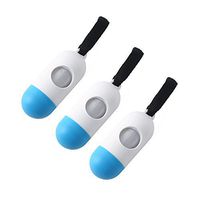 Portable Poop Bag Dispenser with Garbage Bags,Set of 3