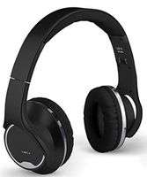 XIT DJ Sound Twist-Out Speaker Bluetooth Headphone, Black