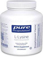 Pure Encapsulations - l-Lysine - Hypoallergenic Supplement Helps Maintain Healthy Arginine Levels and Immune Function - 270 Capsules
