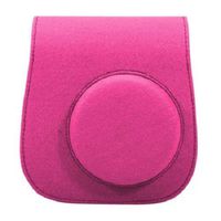 Camera Case Bag for Fujifilm Instax Mini 7s, Instax mini 7s case, Fujifilm Instax 7s case with a Strap (Pink)