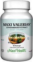 Maxi Health Valerian Root - Standardized Extract - Relaxation & Sleep Aid - 90 Capsules - Kosher