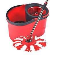 Double Drive Hand Pressure Rotary Mop Home, Stainless Steel Mop Free Hand Wash Lazy Mop