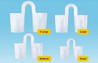 Stop Snoring 4 Sizes Nose Vents/Plugs to Ease Breathing and Snoring - Snore Stopper, Anti Snoring Devices - Designed by Paul's Sleep Lab