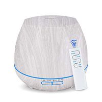 Depnee Aromatherapy Essential Oil Diffuser 550ml Ultrasonic Diffusers Cool Mist Air Humidifier with Remote Control 7 Colors LED Lights and Waterless Auto Shut-off Timer for Home Bedroom Room Office