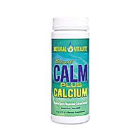 Natural Vitality Calm Plus Calcium - 8 Ounce, 6 Pack