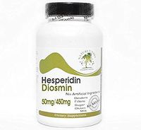 Hesperidin 50mg Diosmin 450mg ~ 180 Capsules - No Additives ~ Naturetition Supplements