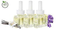 (3 Pack) 100% Natural Lavender Vanilla Plug in Refill - Fits Air Wick® Scented Oil Warmers