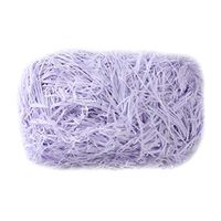 YESMAEA Crinkle Cut Paper Shred Filler Crinkle Confetti for DIY Gift Wrapping & Basket Filling,Light Purple