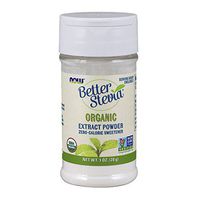 NOW  Foods Better Stevia Organic 1-Ounce (Pack of 4)
