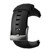 SUUNTO Spartan Sport Watch - Replacement Strap - Black Silicone - SS022927000 (Black Silicone)