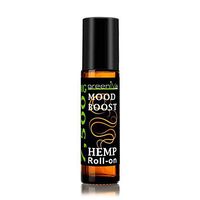 7,500mg Hemp Infused Mood Boost Roll-On Therapeutic Essential Oil Blend of 7,500mg C02 Extracted Hemp, Grapefruit Pink, Geranium, Bourbon, and Tangerine. (1 Pack)