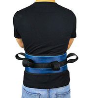 CHAOLIU Transfer Sling – Moving Assist Hoist Gait Belt Harness Device with Heavy Duty 400lb Weight Capacity, Padded Handles, Extended Length & Width - 8 x 26