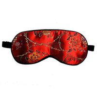 Paradise Silk One New Silk Floral Brocade Eye Cover Sleep Mask Shade