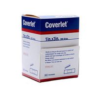 BSN-JOBST 76448000 1" x 3" Coverlet Latex-Free Fabric Strip Adhesive Bandage, English, 15.34 fl. oz, Plastic, 1" x 1" x 1" (300 Per Box)