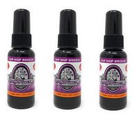 BluntPower Oil Based Concentrated Air Freshener and Oil for Diffuser - 3 Pack of Hip Hop Breeze (1.5 Ounce Each)