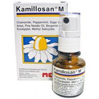 Kamillosan M Spray for inflammation around the mouth and throat