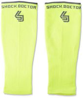 Shock Doctor SVR Recovery Compression Calf Sleeve, Shock Yellow, Adult-X-Large