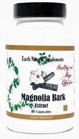 Magnolia Bark - 90 Capsules 2400 Mg Anti-anxiety & Anti-angiogenic * Earth Natural !!!
