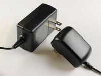 Wall Mount AC Adapters 100-240VAC, 12W 12.0VDC, 1A POS (1 piece)