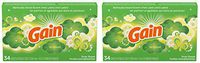 Gain Dryer Sheets - Original - 34 Sheets Per Box - Pack of 2 Boxes