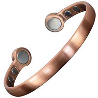 Magnetic Bangle for Pain Relief Bracelet Mens Copper Bracelet Arthritis Magnetic Therapy Health Bracelet Bracket with Strong Magnets Gift Boxed - HPC (XL: Wrist 8.85-10" / 22.5-25.5cm)