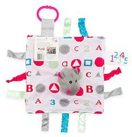 Lovey Security Baby Blanket Hippo Sensory Tag Chewing Toy The Learning Lovey