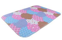 BIHIKI Washable and Reusable Incontinence Bed Pads,Waterproof Urine Pad, Bed Pad,Underpad Protector for Adults,Elderly,Kids,Pets (L:35"X55")