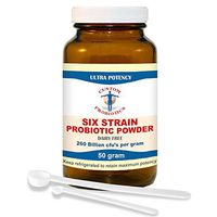 Six Strain Probiotic Powder by Custom Probiotics (50 Gram)