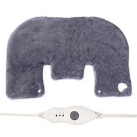 Heating Pad for Neck and Shoulders 3 Temperature Settings Shoulder Heating Pad Gray Heat Pad with Auto Shut Off 18''x25'' Gray