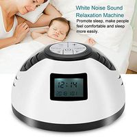 ZXY White Noise Machine, Timer Music Sleep Sound Device LED Display Relax and Sound Sleep Meter