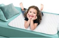 Priva Waterproof Reusable Bed Pad, 34" X 36" With Flaps - P12205