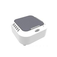 White Noise Machine, Rechargeable Sleep Sound Machine with 5 Natural Sound, with Night Light, Support TF Card Music Play(30,60,90 Min Timer)