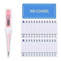 200 Pack Digital Thermometer Covers Disposable Probe Covers, Disposable Universal Digital Thermometer Probe Covers Covera for Oral Rectal Thermometer(4.73x1.3 inches)