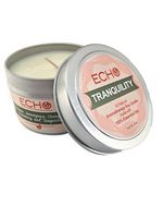 Echo Natural Soy Wax Essential Oil Tranquility Aromatherapy Candle Travel Tin 4 oz