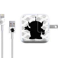 Skinit Decal Other Skin for iPad Charger (10W USB) - Officially Licensed Disney Alien Silhouette Design