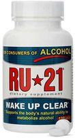 RU-21 Wake Up Clear After Drinking, Supports The Body's Ability to Metabolize Alcohol (120-Pill Bottle)