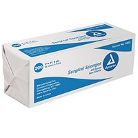 3222 Sponge Gauze Non-Sterile Cotton 2x2" 8Ply 5000 Per Case Part No. 3222 by- Dynarex Corporation