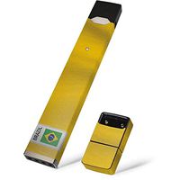 Skinit Decal Wrap for Juul E-Cigarette - Originally Designed Brazil Soccer Flag Design