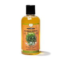 CLARK'S Bamboo Board Soap (12oz) | Enriched with Lemongrass Oil | Organic & 100% Natural | Sanitize Bamboo Cutting Boards, Serving Trays & Utensils