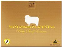 Wealthy Health Maxi 50000 mg Placental Baby Sheep Essence 100 Capsules