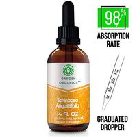 Garden Organics - Echinacea Angustifolia Alcohol-Free Extract, Responsibly farmed Organic Echinacea (Echinacea angustifolia) Dried Root (4 Fl Oz)