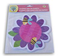 Teaching Tree Paper Shaped Decor Sheets - Bees and Flower - 36 Count