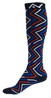 Compression Socks (1 pair) for Women & Men by A-Swift (Ziggy, L/XL)