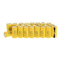 WINDMAX Yellow 24PCS 1.2V 2/3AA 600Mah Ni-CD Rechargable Batteries