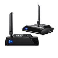 BestOpps PAT-580 5.8GHz HDMI TV Wireless Audio Video Transmitter and Receiver, IR Remote Control 300M(985ft) AV Sender