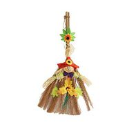 ZALING Halloween Dress Up Witcher Broom Witch Broom Sorcerer Decoration #6