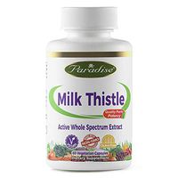Paradise Herbs Milk Thistle - 60 Vegetarian Capsules