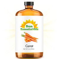 Carrot Essential Oil (Huge 16oz Bottle) Bulk Carrot Oil - 16 Ounce